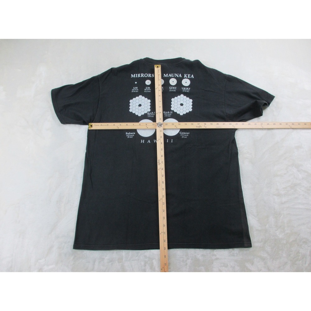 VINTAGE Hanes Shirt Mens Extra Large Black Mirrors Of Mauna Kea Hawaii* - Picture 5 of 13